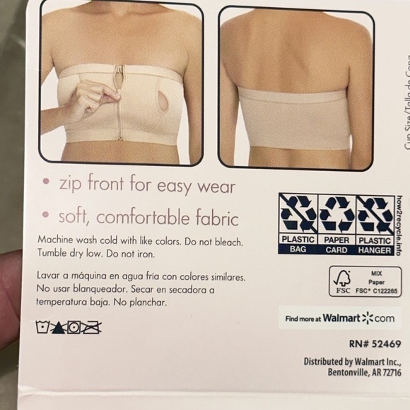 Secret Treasures Hands Free Breast-Pump Bra XXXL NWT - Picture 5 of 7